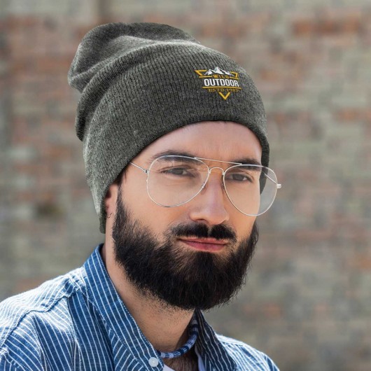 Feature Heather Slouch Beanies